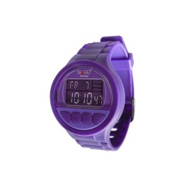 RELOJ DIGITAL SVAGO MULTIFUNCIONAL UNISEX MORADO